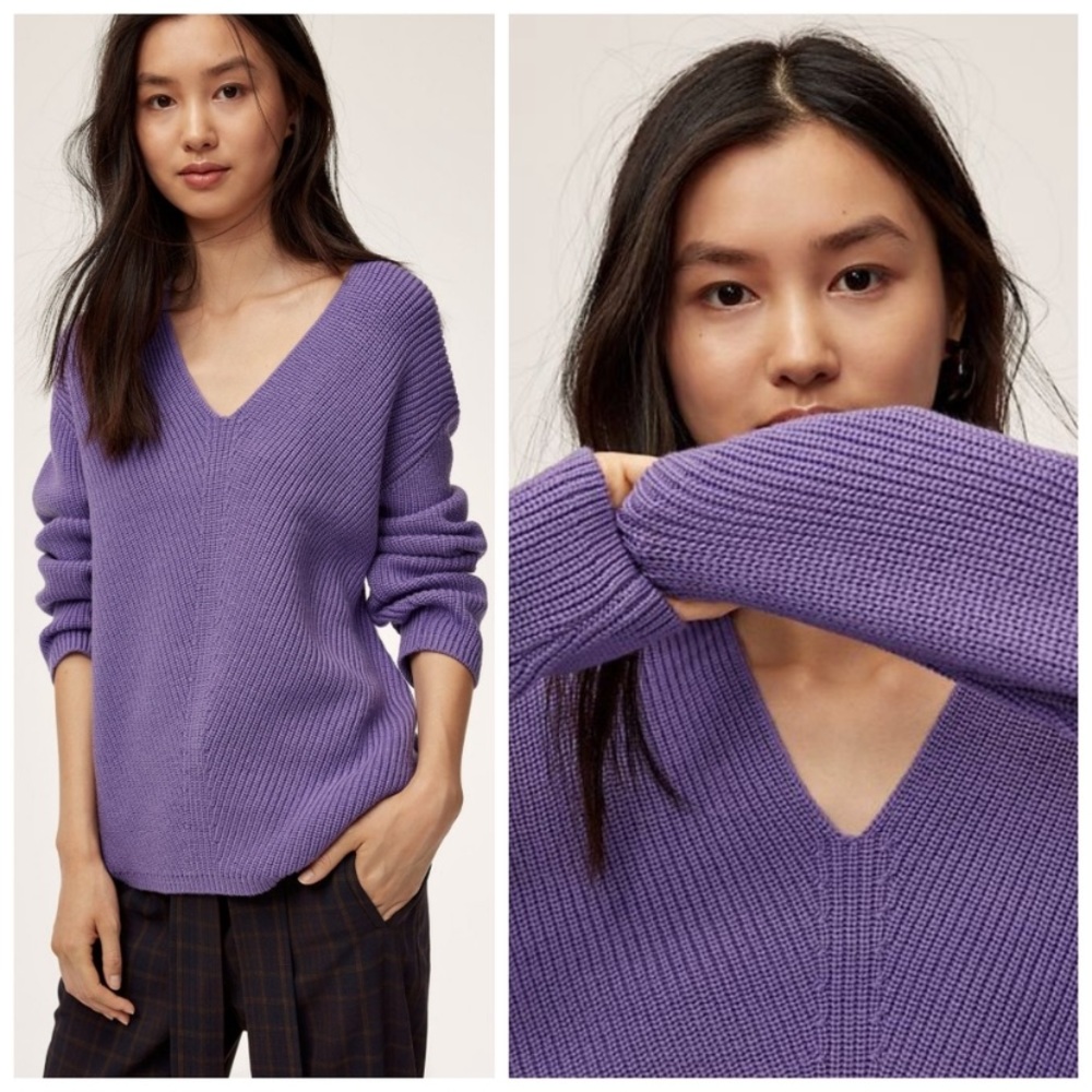 Wilfred Burrell Sweater - Purple